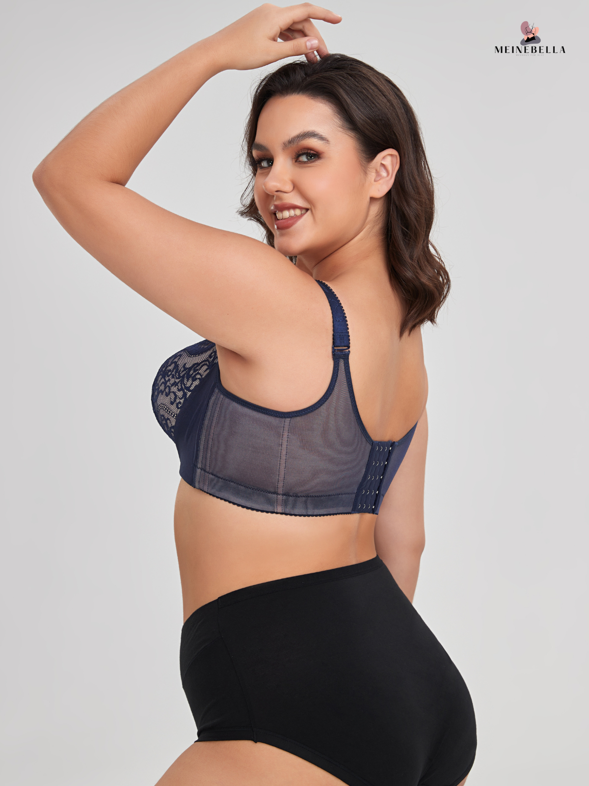 Meinebella™ Push-Up BH mit Spitze